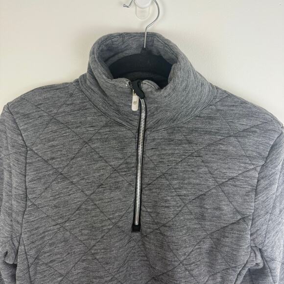 Lululemon Womens Forever Warm Quilted Quilted 1/4 Zip Pullover Sweatshirt 4 - Picture 3 of 9